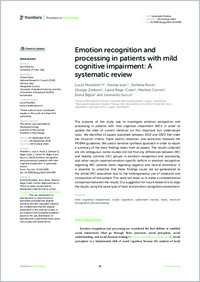 Morellini_Izzo_2022_Frontiers_Front Psych_Emotion recognition
